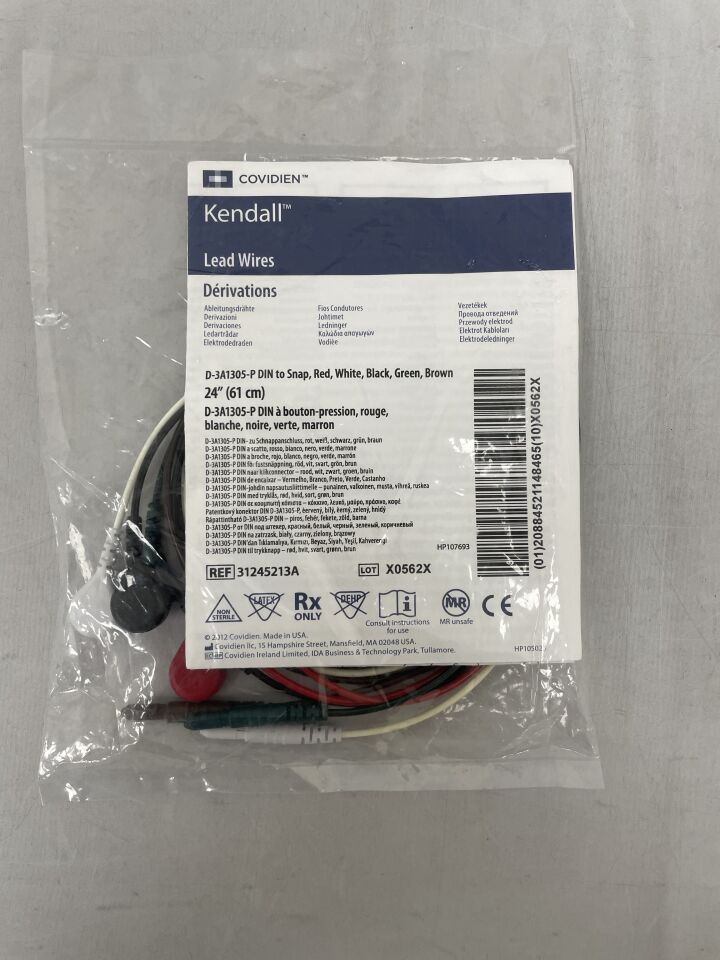 31245213A - COVIDIEN - Kendall 導線，（EA）-（有效期限：2099-12-31）