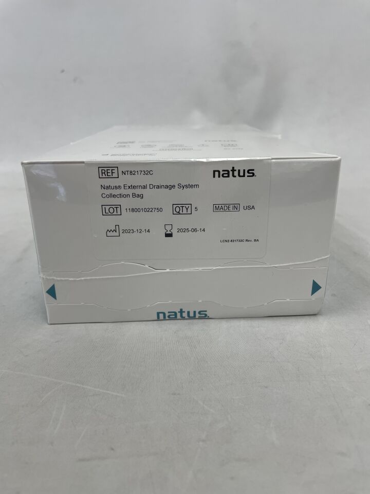 NT821732C - NATUS - 外引流系統收集袋，（5個/盒）-（有效期至：2025年6月14日）
