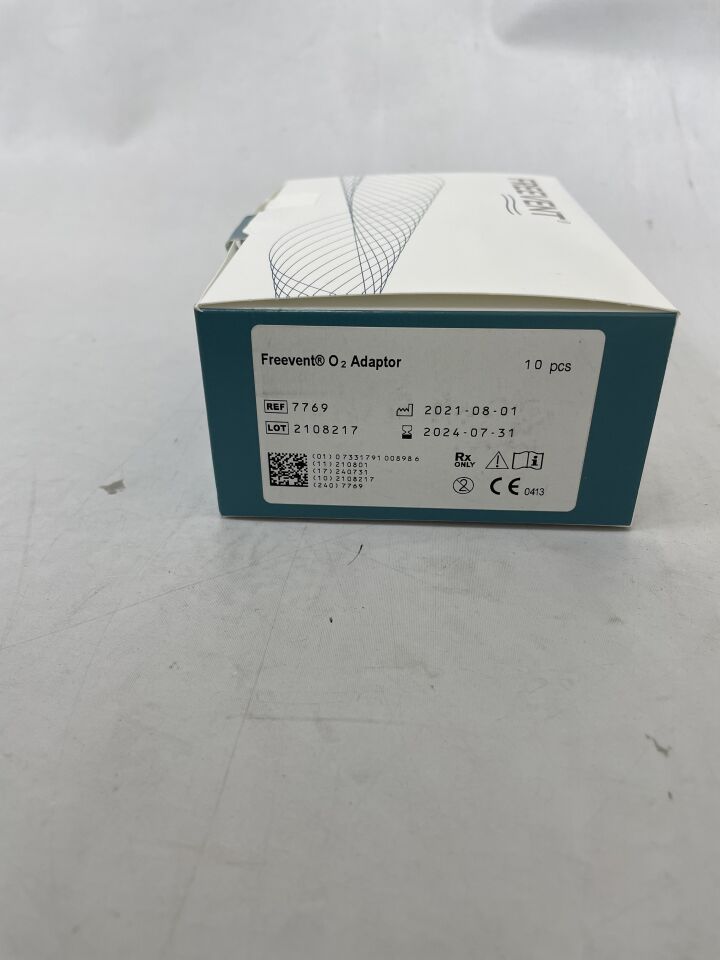 7769 - ATOS - Freevent O2 Adaptor, (BX/10) - ( Expiry Date: 2024-07-31 )