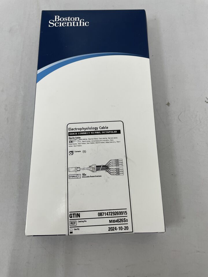 626S - BOSTON SCIENTIFIC - Octapolar Cable - Quick to Pins, (BX/1) - ( Expiry Date: 2024-10-20 )