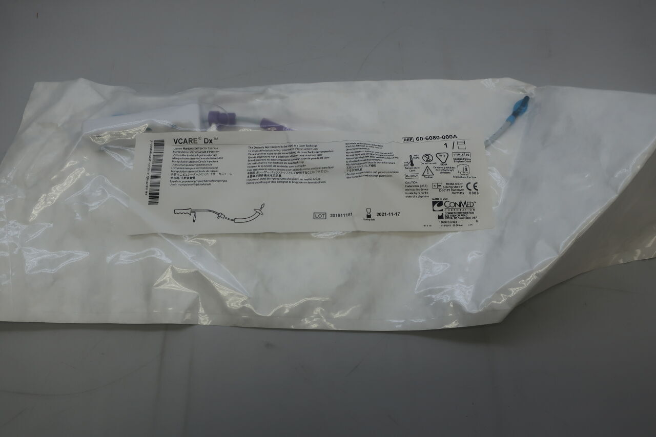 60-6080-000A - CONMED - VCARE DX Plus Uterine Manipulator, () - ( Expiry Date: 2024-09-18 )