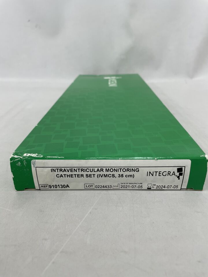 910130A - INTEGRA - Intraventricular Monitoring Set - 35cm x 37cm, (BX/1) - ( Expiry Date: 2024-07-05 )