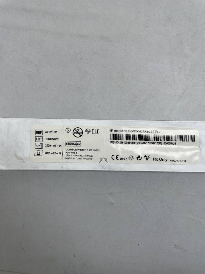 A22201C - 奧林巴斯 - 單極高頻切除電極：環形，12°，0.35 線徑，（EA）-（有效期至：2025-02-17）