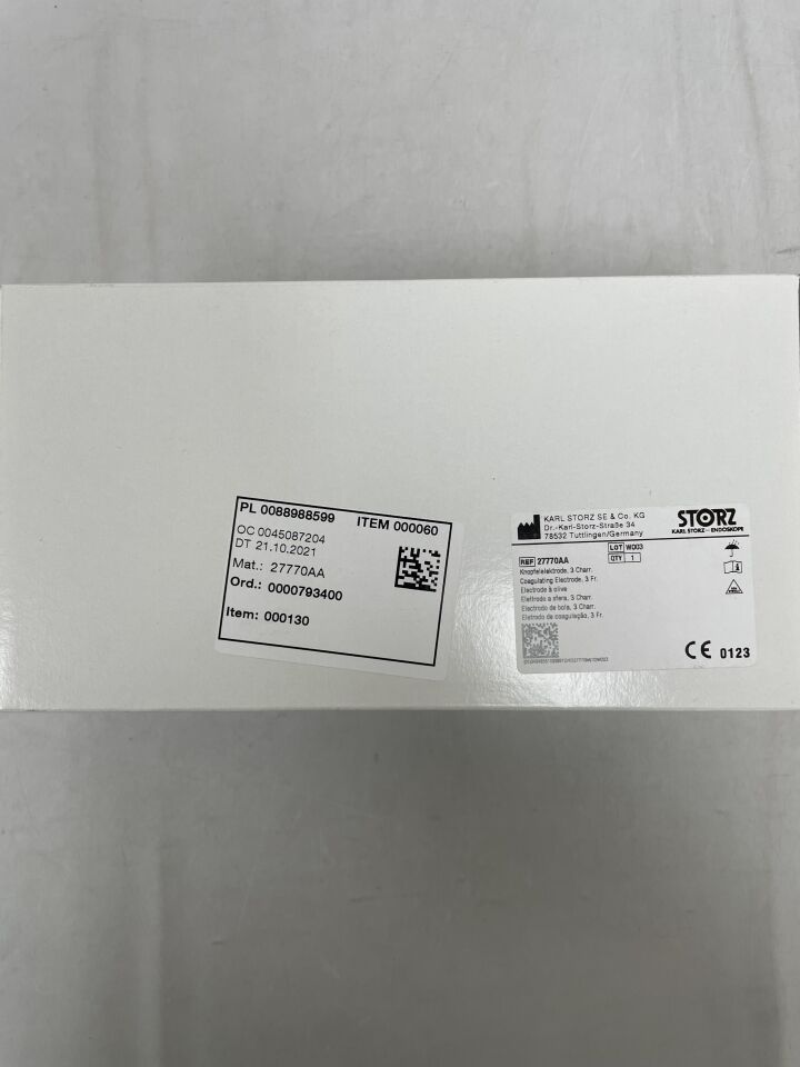 27770AA  -  STORZ  -  Monopolar Coagulating Ball Electrode, 3F , ( BX/1 )  -  ( Expiry Date : 2099-12-31 )