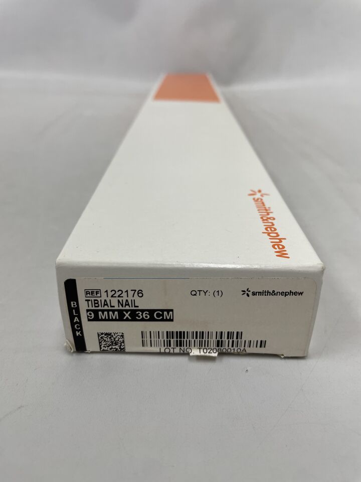 122176 - SMITH & NEPHEW - Tibial Nail, 9mm x 36cm, (BX/1) - ( Expiry Date: 2017-05-03 )