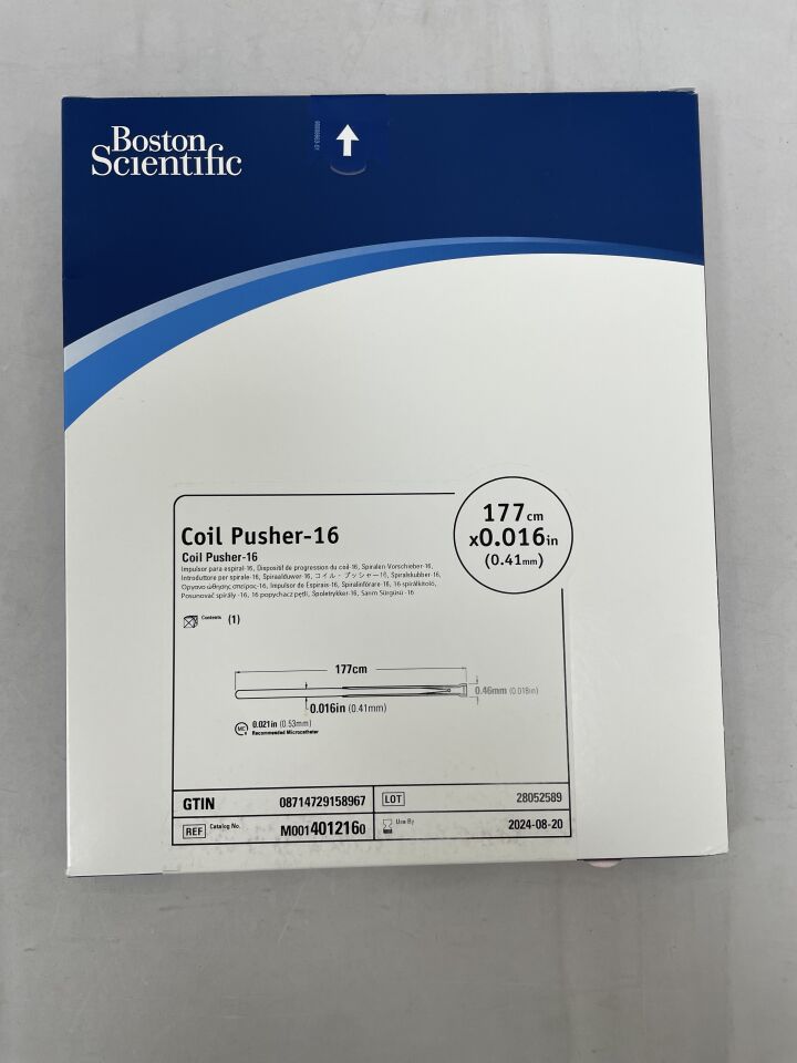 401216 - BOSTON SCIENTIFIC - Coil Pusher-16, 177cm x .016in , (BX/1) - ( Expiry Date: 2024-08-20 )