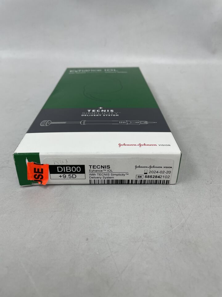 DIB00U0095 - JOHNSON & JOHNSON - Tecnis Eyhance Intraocular Lens with Tecnis Simplicity Delivery System, 9.5D, () - ( Expiry Date: 2024-02-20 )