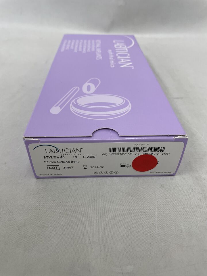S-2969 - LABTICIAN - 2.0mm Circling Band Style 40, (BX/5) - ( Expiry Date: 2024-07-31 )