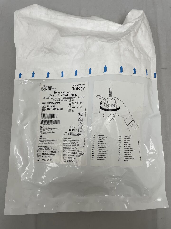 840298  -  BOSTON SCIENTIFIC  -  Stone Catcher for Swiss LithoClast Trilogy
 , (  )  -  ( Expiry Date : 2027-01-01 )