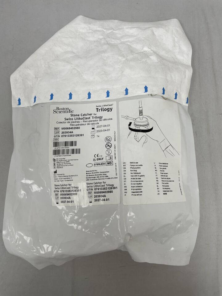 840298 - 波士頓科學 - 瑞士石碎機三部曲專用石塊捕集器
，（）-（到期日：2027-04-01）