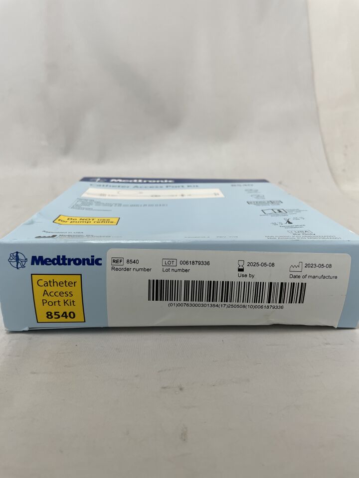 8540  -  MEDTRONIC  -  Catheter Access Port Kit , ( BX/1 )  -  ( Expiry Date : 2025-05-08 )