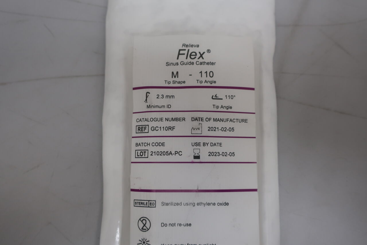 GC110RF - ACCLARENT - relieva flex sinus guide catheter m-110, (EA) - ( Expiry Date: 2024-01-10 )
