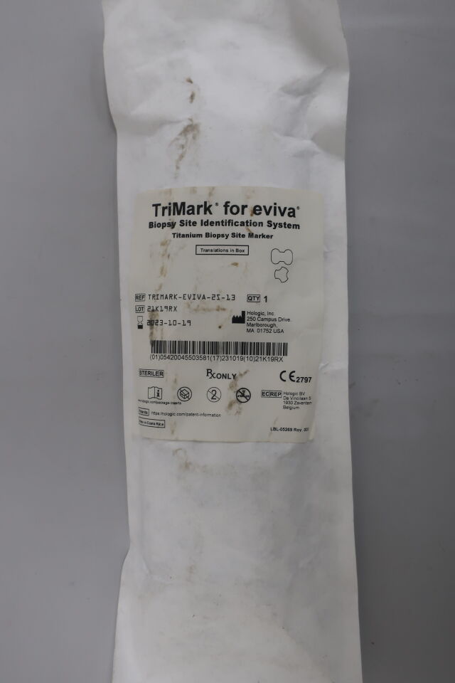 TRIMARK-EVIVA-2S-13 - HOLOGIC - TriMark for eviva Biopsy Site Identification System, Titanium, (EA) - ( Expiry Date: 2024-08-08 )