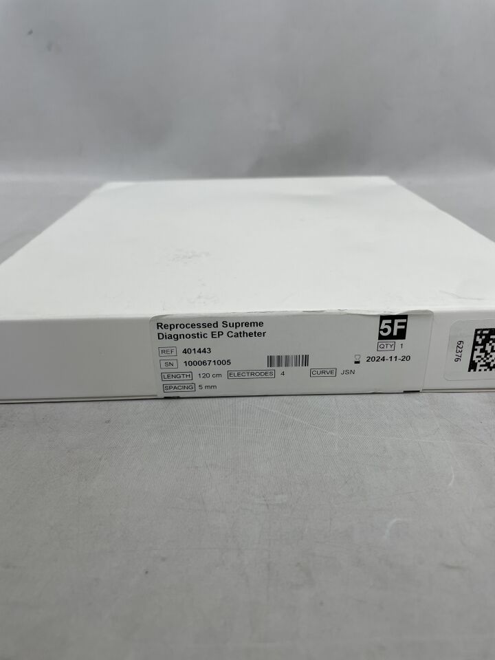 401443REP - INNOVATIVE HEALTH - SJM Supreme Electrophysiology Catheter: 5F, 5mm Spacing, JSN, (BX/1) - ( Expiry Date: 2024-11-20 )