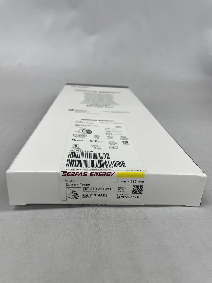 279-351-250 - STRYKER - 50-S Suction Probe Max Cut Level 11, (BX/1) - ( Expiry Date: 2024-10-18 )