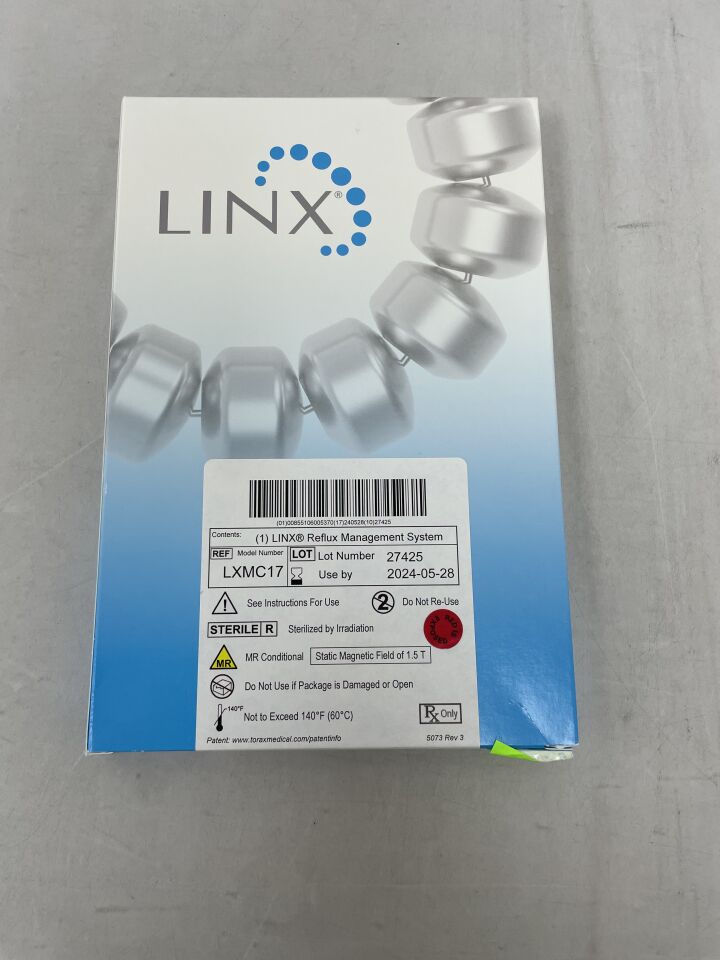 LXMC17 - TORAX MEDICAL - LINX Reflux Management Device, Titanium, 17 Beads, () - ( Expiry Date: 2024-05-28 )