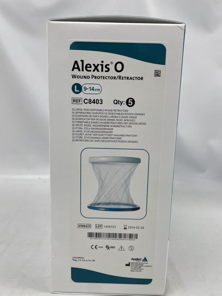 C8403 - APPLIED MEDICAL RESOURCES - Alexis O Wound Protector / Retractor, Large 9-14cm, (BX/5) - ( Expiry Date: 2023-06-17 )