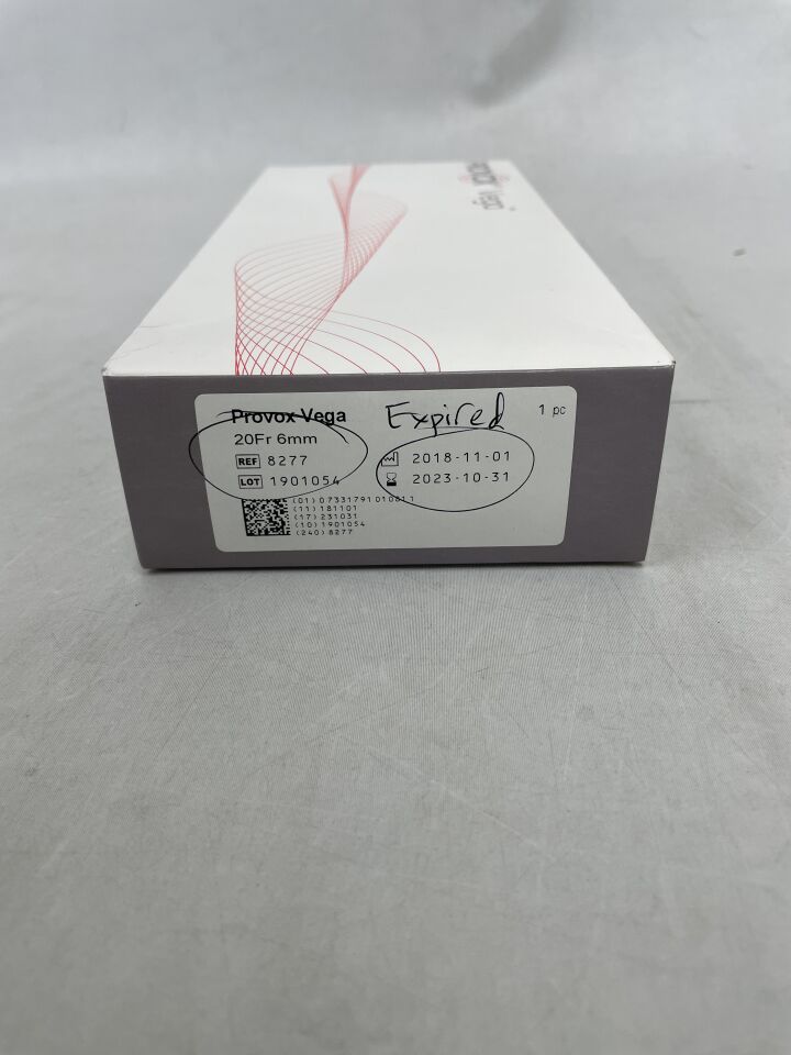 8277 - ATOS MEDICAL - PROVOX VEGA, 20Fr x 6mm, () - ( Expiry Date: 2023-10-31 )