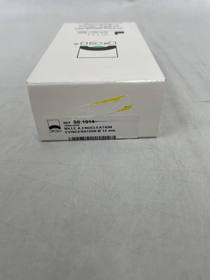 S6.1014 - FCI - Enucleation Evisceration Implant, Diameter 14mm, (BX/1) - ( Expiry Date: 2024-10-31 )