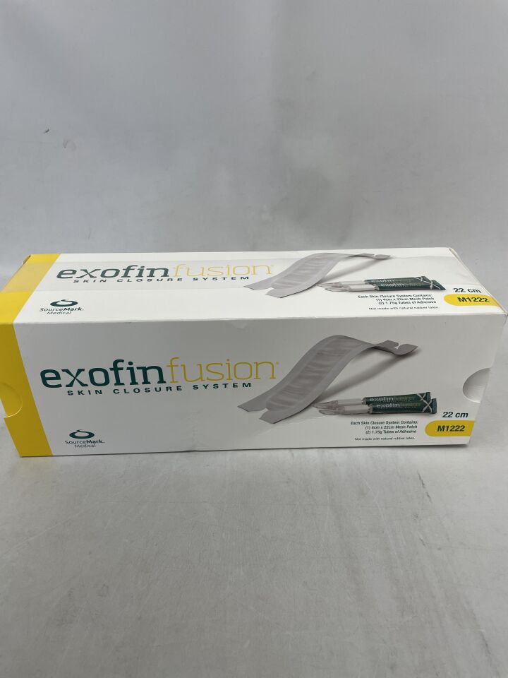 EF70401 - CHEMENCE MEDICAL - Exofin Fusion Skin Closure System 22cm (One Patch, Two 1.75g Adhesive), (BX/2) - ( Expiry Date: 2024-09-12 )