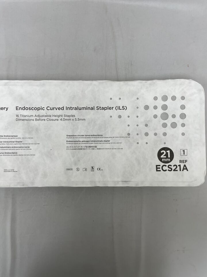 ECS21A - ETHICON - Proximate Endoscopic Curved Intraluminal Staplers, 21 mm Head Diameter, (EA) - ( Expiry Date: 2024-05-31 )
