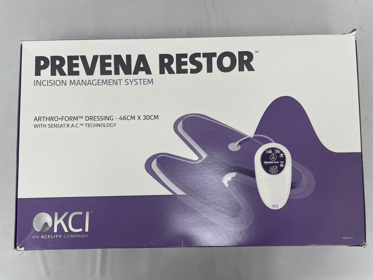PRE5101 - KCI - Prevena Restor ArthroForm Incision Management System, 46 x 30cm, (BX/1) - ( Expiry Date: 2024-12-31 )