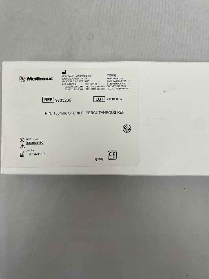 9733236 - MEDTRONIC - percutaneous pin, 150mm, () - ( Expiry Date: 2024-06-02 )