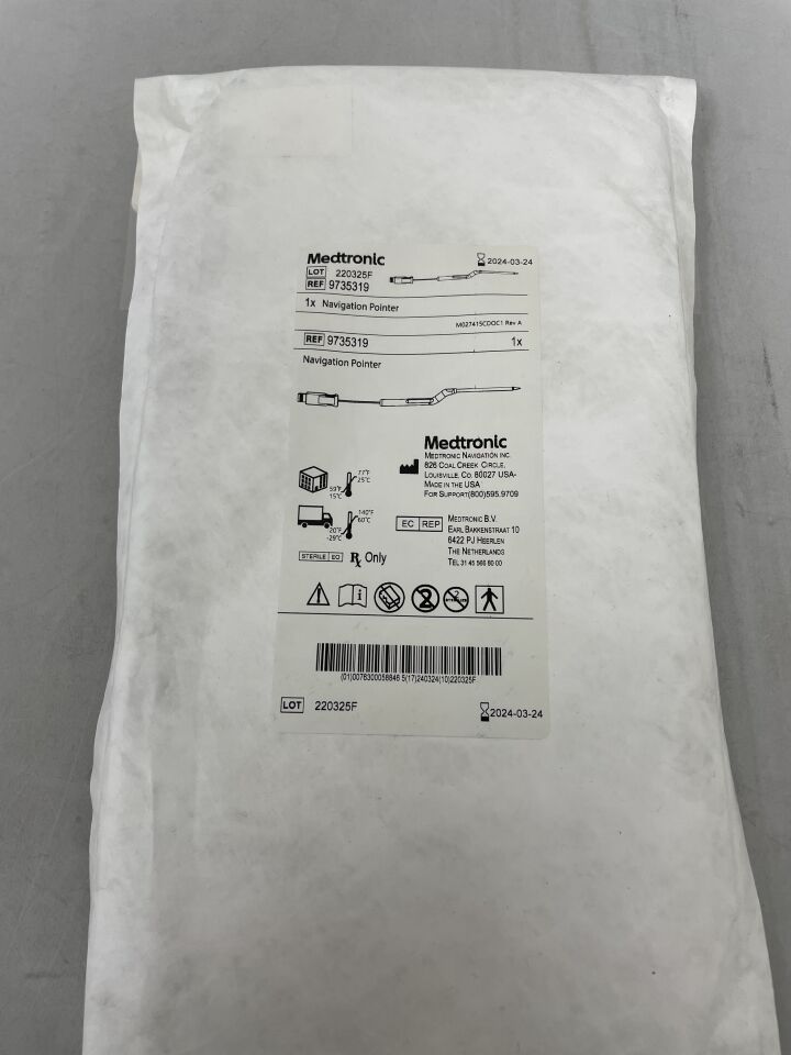 9735319 - MEDTRONIC - axiem navigation pointer, (EA) - ( Expiry Date: 2024-03-24 )