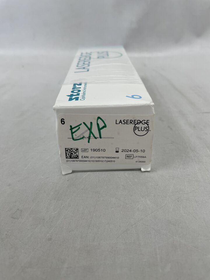 LP7559A - SUGISTAR - Laseredge Plus Slit knife, 2.75mm, angled single bevel up, (BX/6) - ( Expiry Date: 2024-05-10 )