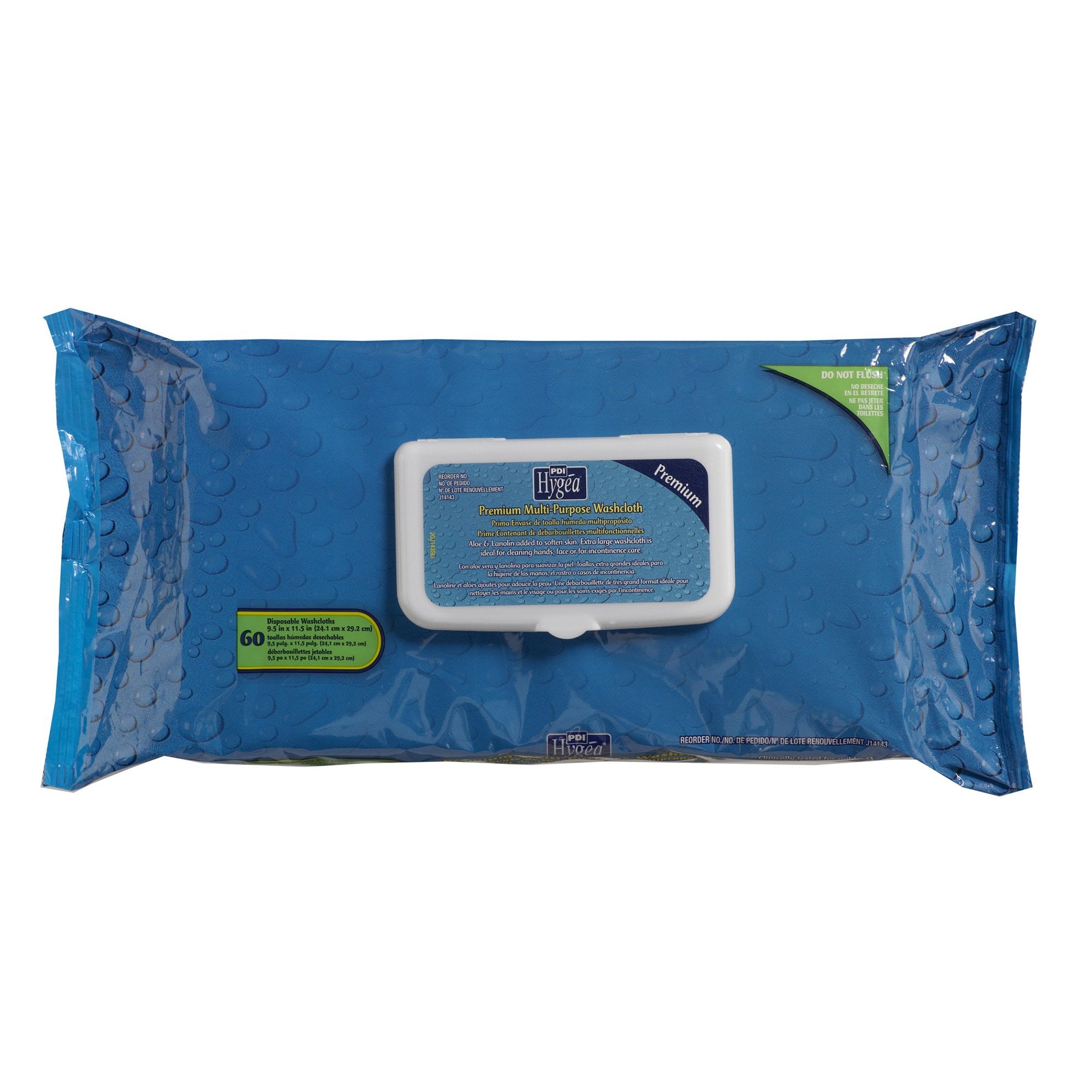 515318 - Hygea - Personal Cleansing Wipe Hygea Premium, J14143 Box of 1, (BX)