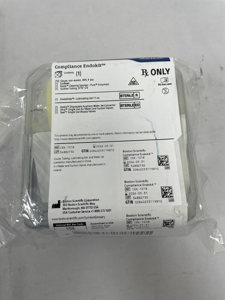 CEK-1018 - BOSTON SCIENTIFIC - Kit de limpieza endoscópica de 1,1 oz y 6 pies (unidad) - (Fecha de caducidad: 31/05/2026)