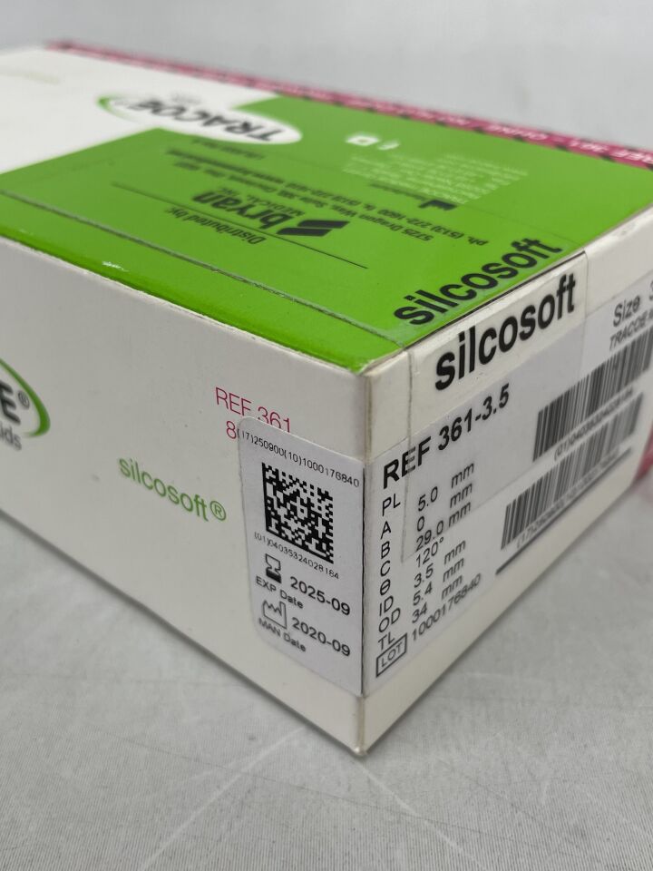 361-3.5  -  TRACOE  -  Silcosoft Tracheostomy Tube for Children, Size 3.5 , ( BX/1 )  -  ( Expiry Date : 2025-09-30 )