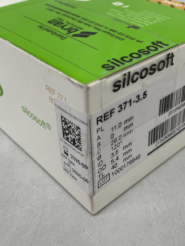 371-3.5  -  TRACOE  -  Silcosoft Tracheostomy Tube for Children, Size 3.5 , ( BX/1 )  -  ( Expiry Date : 2025-09-30 )