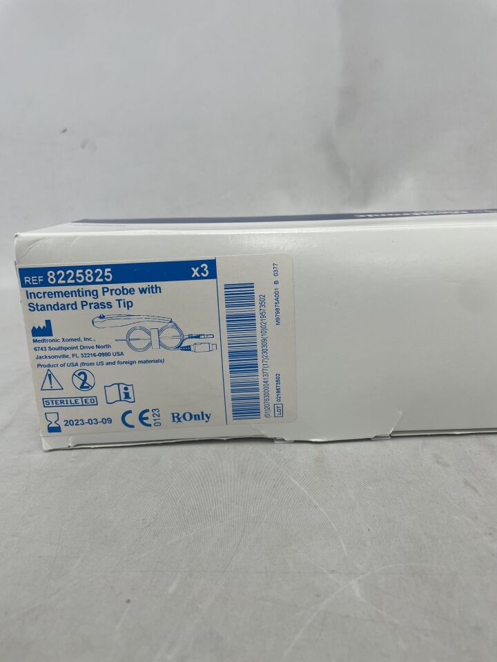 8225825 - MEDTRONIC - incrementing probe w/standard prass tip, (BX/3) - ( Expiry Date: 2023-03-09 )