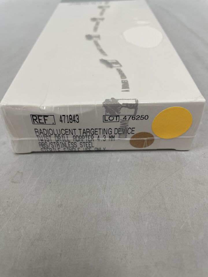 471843 - BIOMET - 4.3mm RTD Twist Drill, (BX/1) - ( Expiry Date: 2011-05-15 )