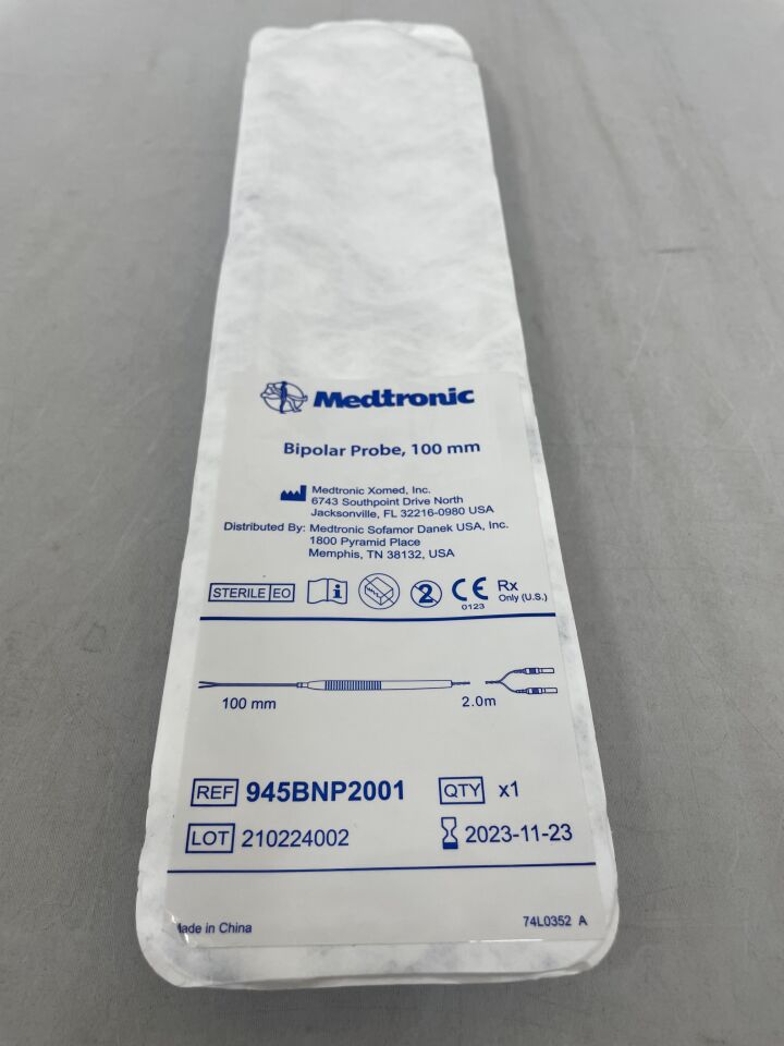 945BNP2001 - MEDTRONIC - Xomed Bipolar Probe, 100mm, (EA) - ( Expiry Date: 2023-11-23 )