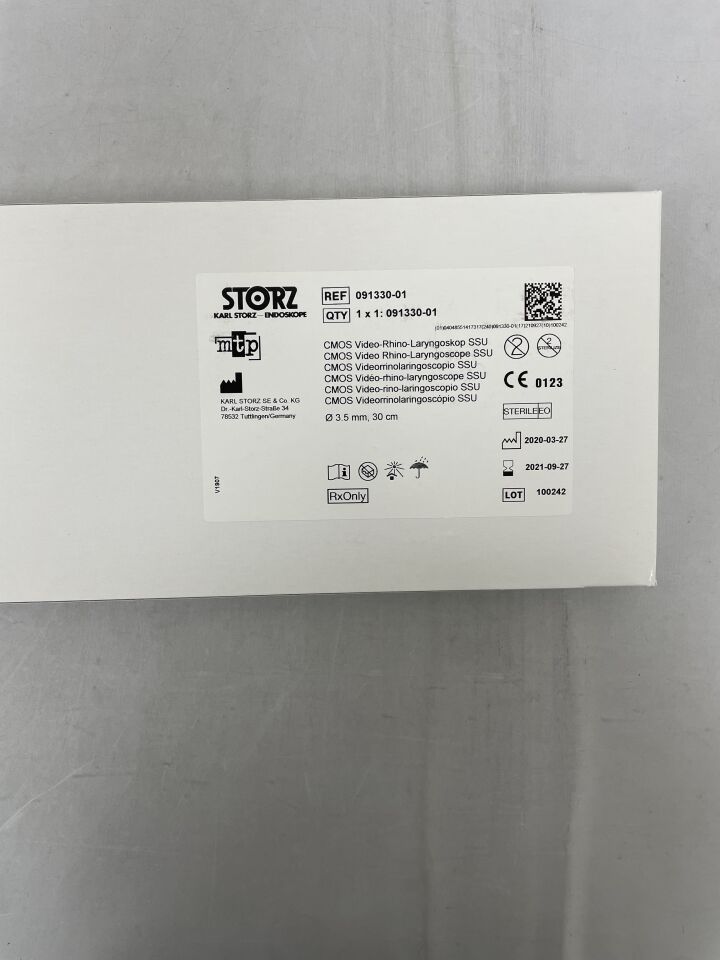 091330-01 - STORZ - CMOS Video Rhino-Laryngoscope SSU, 3.5mm, 30cm, (BX/1) - ( Expiry Date: 2021-09-27 )