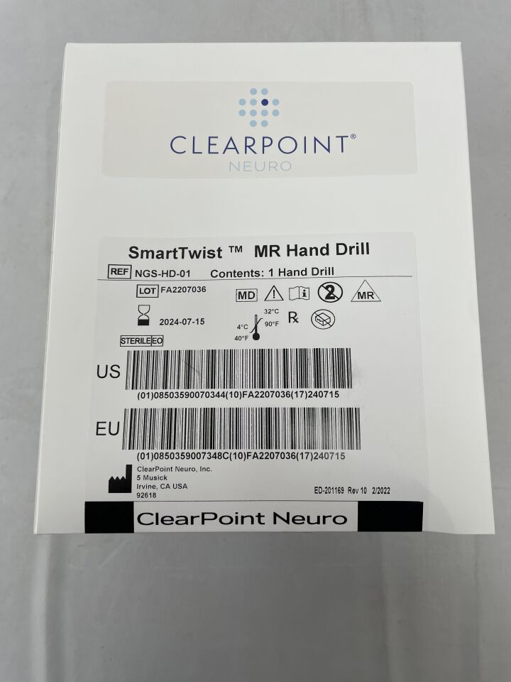 NGS-HD-01 - CLEARPOINT - SmartTwist MR Hand Drill, (BX/1) - ( Expiry Date: 2024-07-15 )