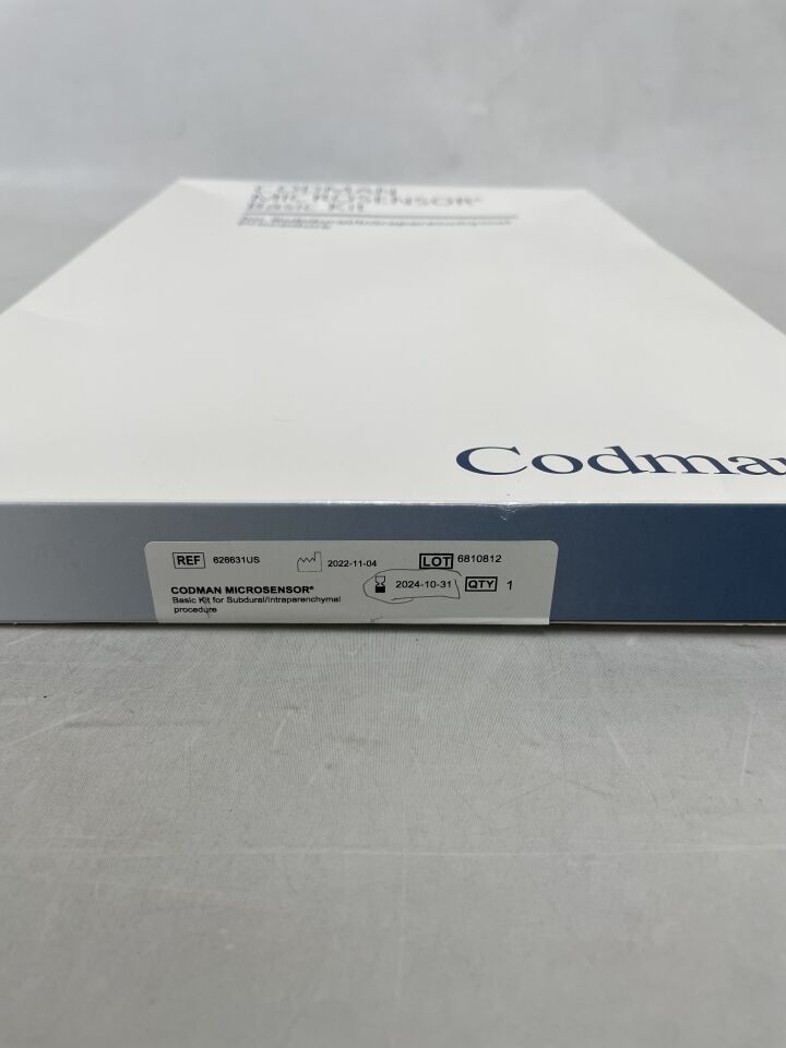 626631US - INTEGRA - Codman MicroSensor Basic Kit for Subdural / Intraparenchymal Procedure, (BX/1) - ( Expiry Date: 2024-10-31 )