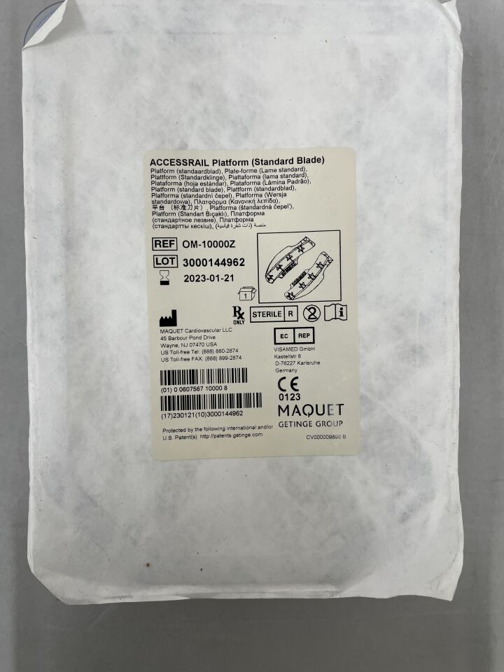 OM-10000ZBLD - MAQUET - Acrobat-I Cannister Vacuum Stabilizer System, BLADE ONLY, (EA) - ( Expiry Date: 2023-01-21 )