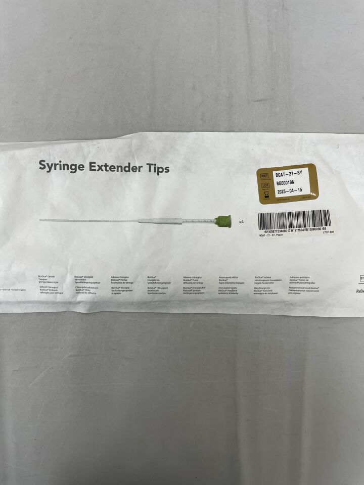 BGAT-27-SY - CRYOLIFE - Syringe Extender Tips (4 Per Pack), (EA) - ( Expiry Date: 2025-04-15 )
