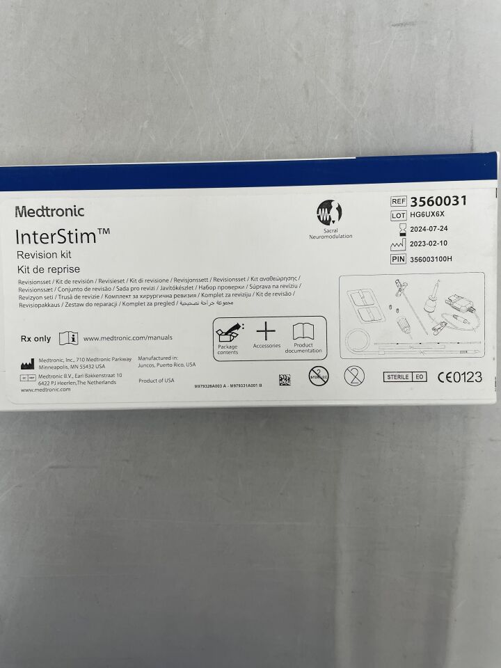 3560031 - MEDTRONIC - InterStim Revision Kit, Sterile, (BX/1) - ( Expiry Date: 2024-07-24 )