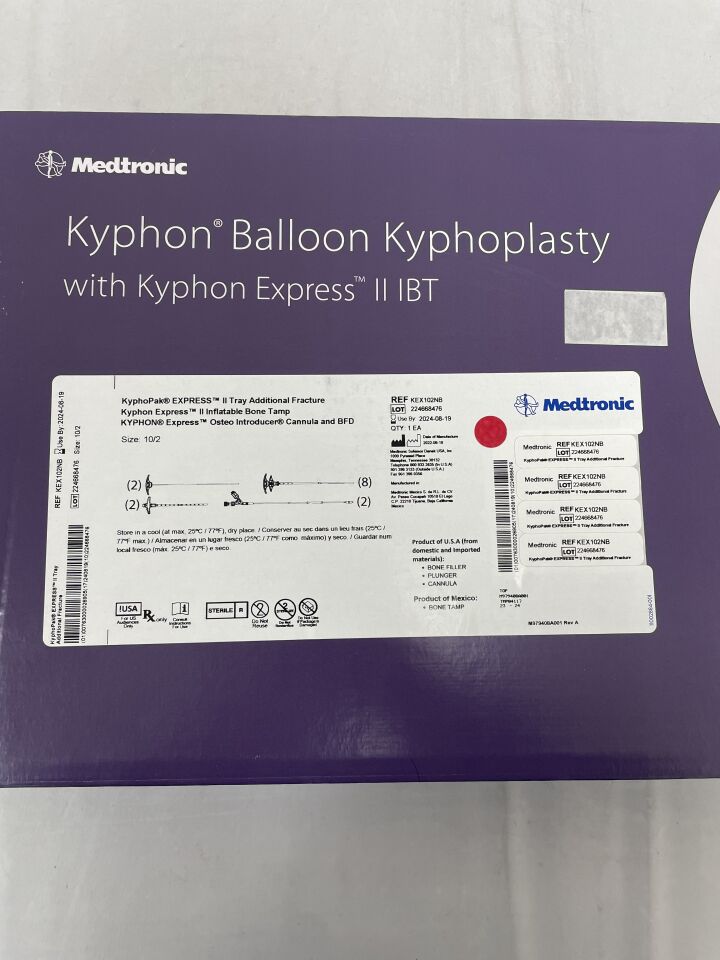 KEX102NB - MEDTRONIC - Kyphon Express II 10/2 IBT, Additional Fracture, (BX/1) - ( Expiry Date: 2024-08-19 )