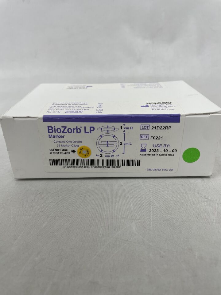 F0221 - HOLOGIC - Focal Therapeutics BioZorb Marker, 2 L x 2 W x 1 cm H, (BX/1) - ( Expiry Date: 2023-10-09 )