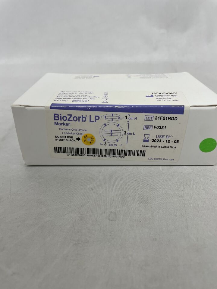 F0331 - HOLOGIC - Focal Therapeutics BioZorb Marker, 3 L x 3 W x 1 cm H, (BX/1) - ( Expiry Date: 2023-12-08 )
