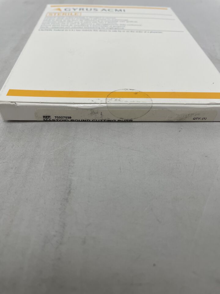 70327039 - GYRUS ACMI - Round Cutting Bur Stainless Steel, 4 x 70mm, (BX/1) - ( Expiry Date: 2024-08-31 )