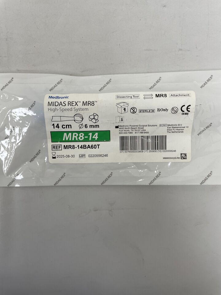MR8-14BA60T  -  MEDTRONIC  -  Ball Symmetri - 6 mm , ( EA )  -  ( Expiry Date : 2025-08-30 )