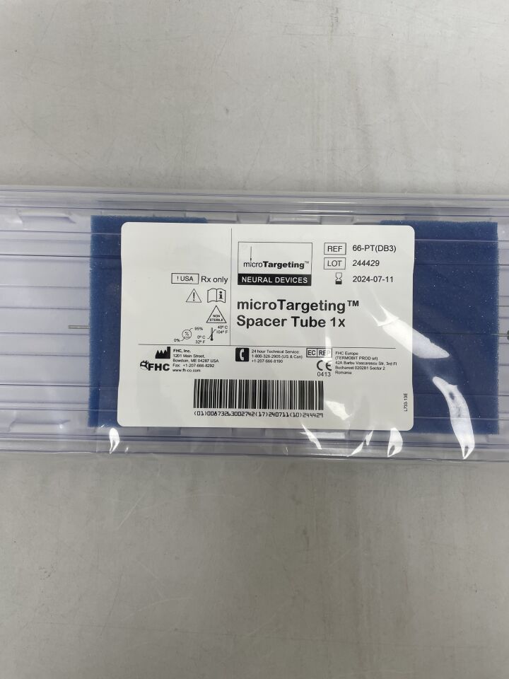 66-PT(DB3) - FHC - microTargeting Spacer Tube, nonsterile, for use with IT(DB2), (EA) - ( Expiry Date: 2024-07-11 )