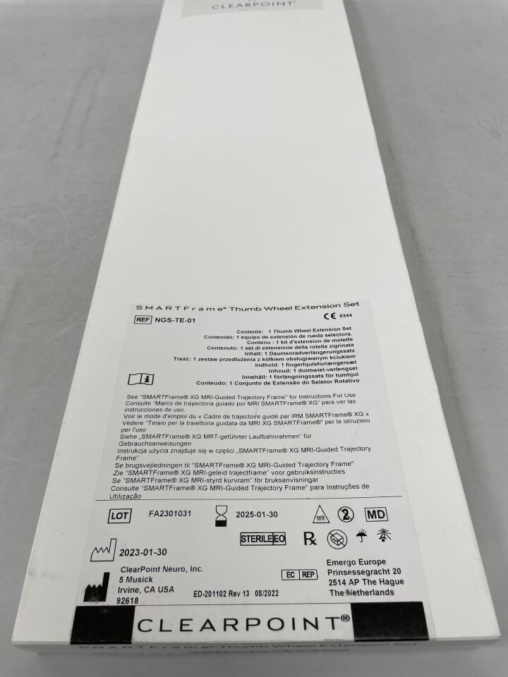 NGS-TE-01 - CLEARPOINT - Smartframe Thumb Wheel Extension Set, (BX/1) - ( Expiry Date: 2025-01-30 )