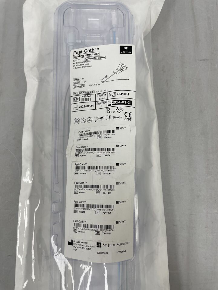406845 - ABBOTT - SJM Fast-Cath Guiding Introducer, 8F, (EA)